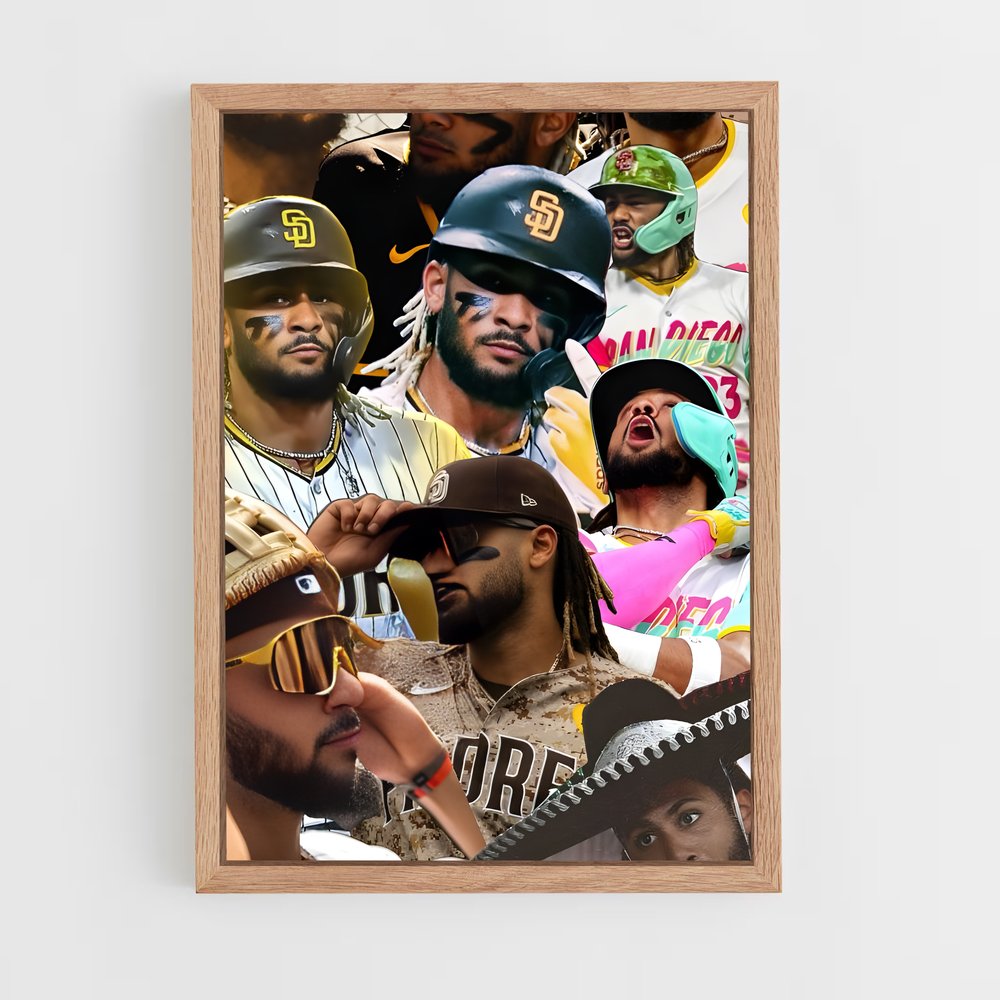 Poster Faces of Tatis – affiche Baseball (vue 4)